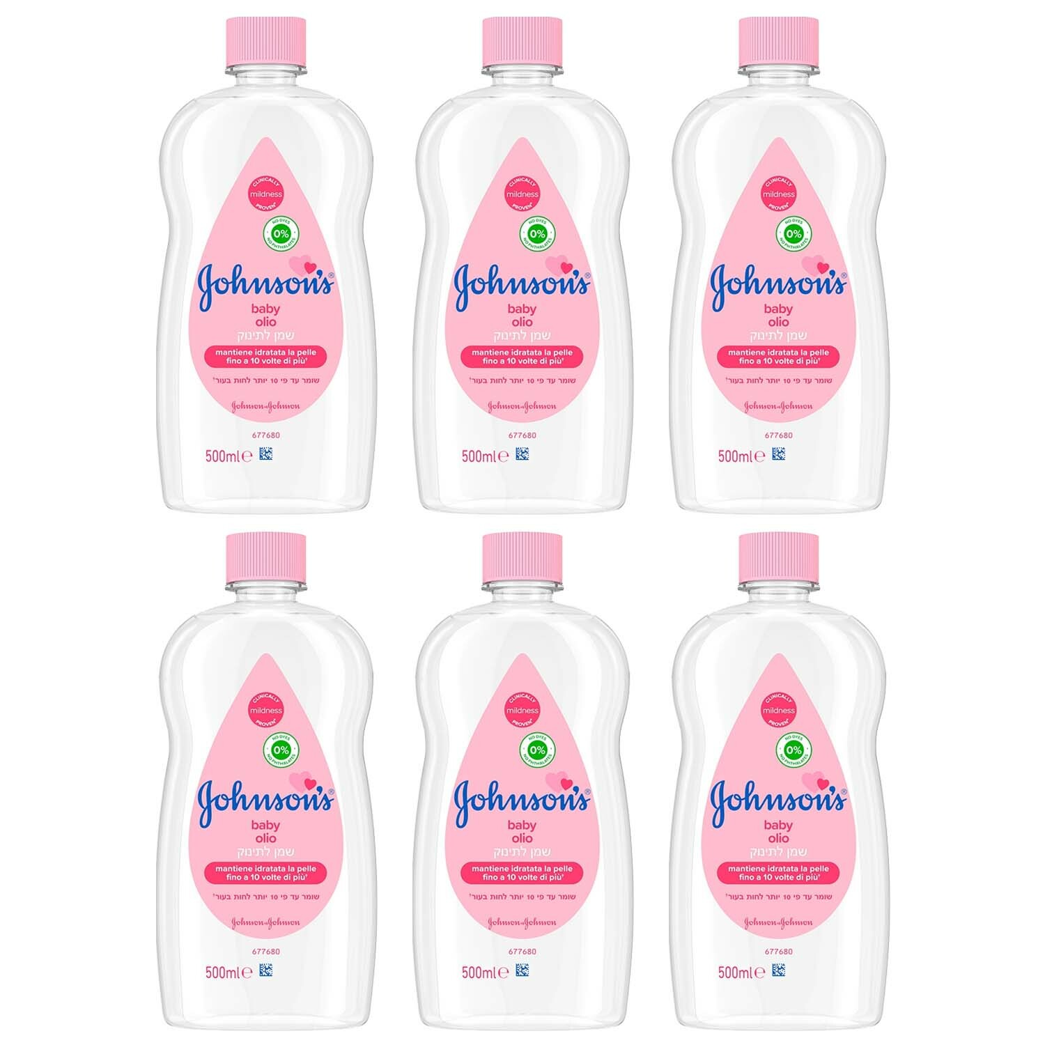 Johnson & Johnson Baby Oil 500 Ml - Immagine 3