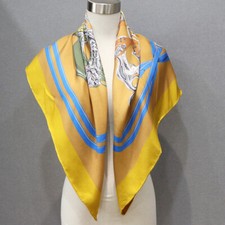 Pure Twill Silk Wrap Scarf Stole 18 Momme Saddle Print Double Face Shawl 35"