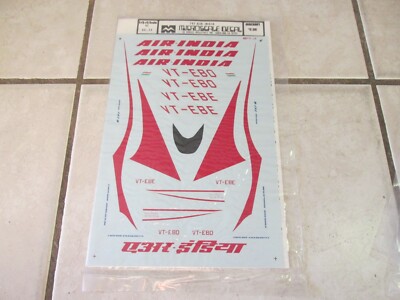 1/44 Microscale Decals For Air India Revell 747 Aircraft New