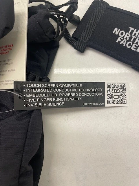 The North Face 女式 Etip Facet 手套 - TNF 黑色 - 大号 - MSRP $120 — 第 4/4 张图片