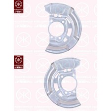 Brake Backing Plate Dust Shield - Front LH + RH- fits Toyota Avensis (_T27_) 09-