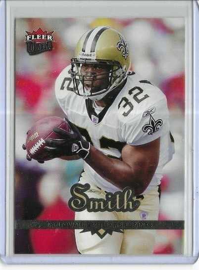 2006 Fleer Ultra Football #124 Antowain Smith New Orleans Saints
