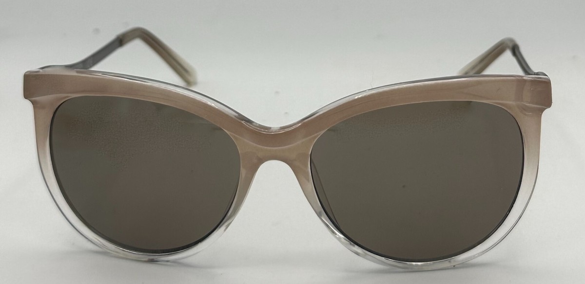 Kenneth Cole Reaction Womens Square Brown Gradient Sunglass 