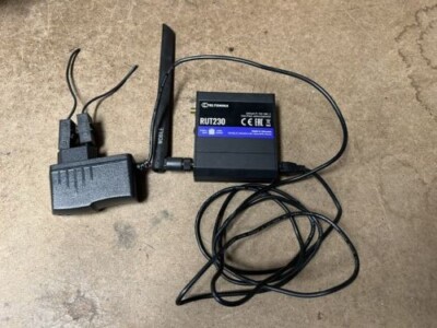 Used Teltonika RUT230 3G Router 3G HSPA+ modem with wireless router