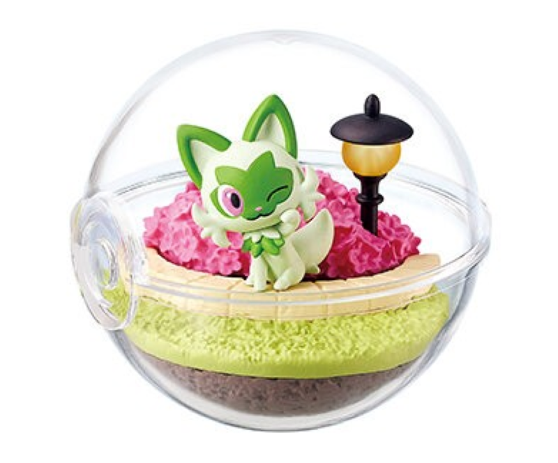 Re-Ment Pokemon Terrarium Collection EX Paldea World / Sprigatito