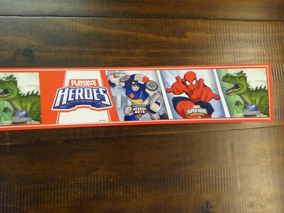 Toys R Us STORE DISPLAY SIGN Valance Playskool HEROES