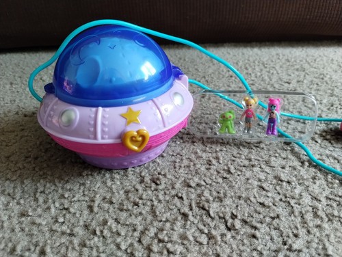 Polly Pocket Puppen Double Play Space kompakt. OHNE ZUBEHÖR NEU OHNE ETIKETT - Bild 1 von 16