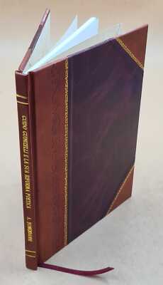 Guido Guinizelli E La Sua Riforma Poetica 1896 By Bongioanni, A [Leather Bound]