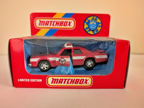 Matchbox Superkings K-78/SA US Fire Chief Car - 1990 - Special Limited Edition