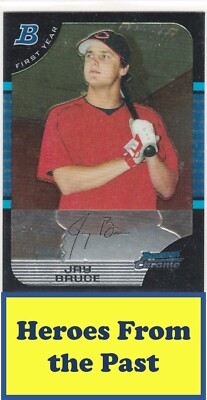 2005 Bowman Draft Picks & Prospects Chrome #BDP32 Jay Bruce Rookie