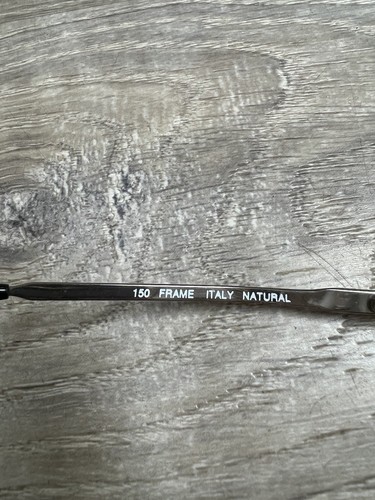 Vintage Aviator Frame Prescription Unknown Glasses Italy Arm Bent Scratches 41 - Picture 3 of 4