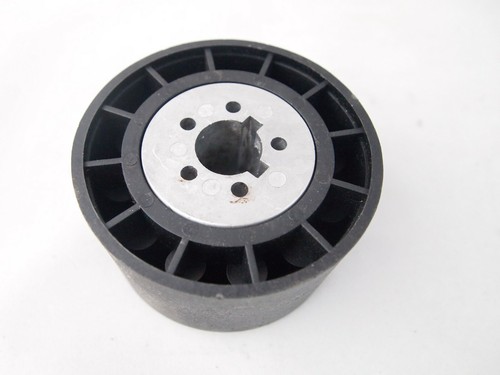 Marine Boat Black Steering Wheel with Hub Adapter 3/4" Tapered Keyway 3 Spoke - Picture 6 of 7