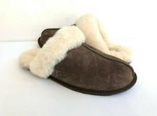 UGG SCUFFETTE II ESPRESSO WOOL SHEARLING LINED SLIPPERS US 11 / EU 42 / UK 9