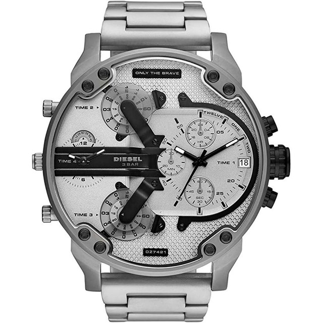 1513820-diesel Orologio Analogico Quarzo Uomo con Cinturino in acciaio inox  Dz74 | Acquisti Online su eBay