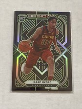 2020-21 Obsidian Isaac Okoro Rookie Electric Etch Green #17/25