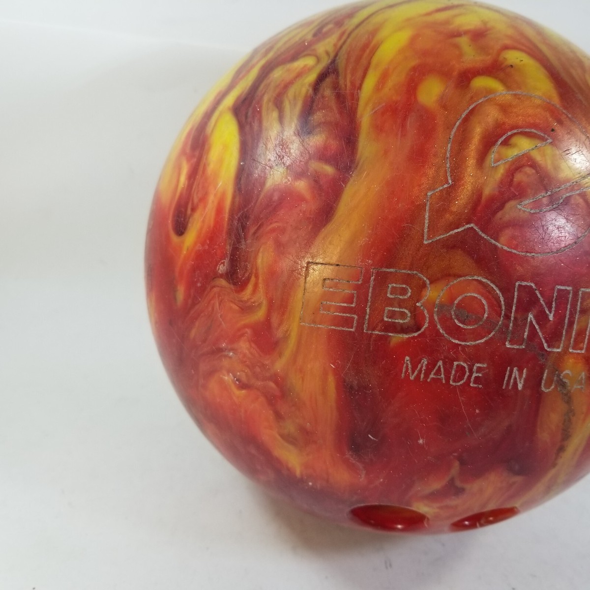 Ebonite Maxim 13 lb 10 oz Red swirl Bowling Ball | eBay