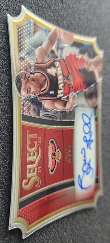 2014-15 Panini Select Spud Webb Die-Cut #44 Auto /99 - Picture 4 of 13