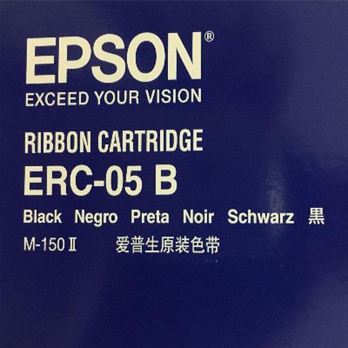 10pcs ERC 05 B Ribbon Cartridge For Epson M-150II Dot Matrix Printer | eBay