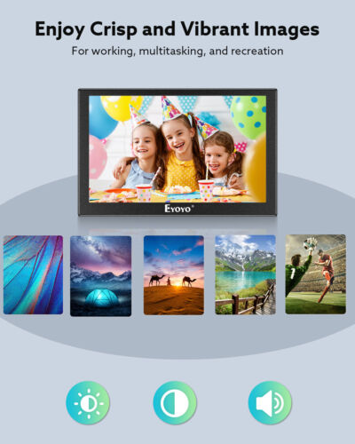Eyoyo 5inch Monitor 800x480 140° Mini LCD Screen Small Camera HD Video Display - Picture 9 of 27