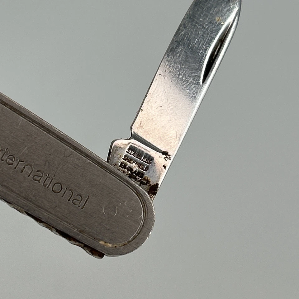 Cuchillo de bolsillo Sheffield England BRITISH TELECOM INTERNATIONAL bolígrafo caballero Foto 2 de 4