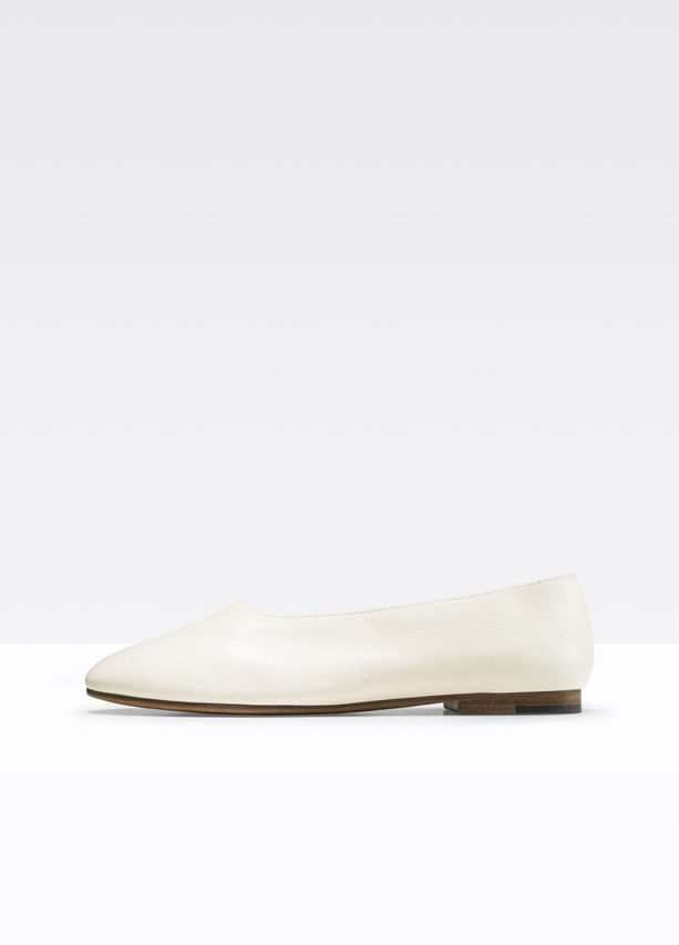 VINCE NIB Maxwell in Off Cream Off in White Pelle Round Toe Ballet Flats US 8/ EUR 38 0587f9 VINCE NIB Maxwell in Off Cream Off in White Pelle Round Toe Ballet Flats US 8/ EUR 38 0587f9