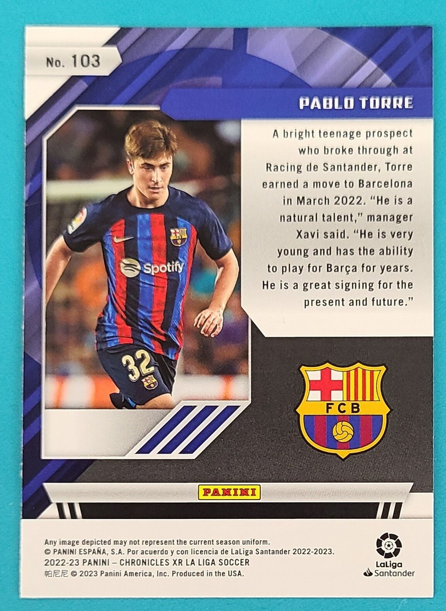 2022-23 Chronicles XR Purple Astro RC #103 Pablo Torre