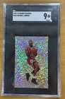 Michael Jordan basketball card 1992-93 Panini Stickers #102 Grade SGC 9 Mint