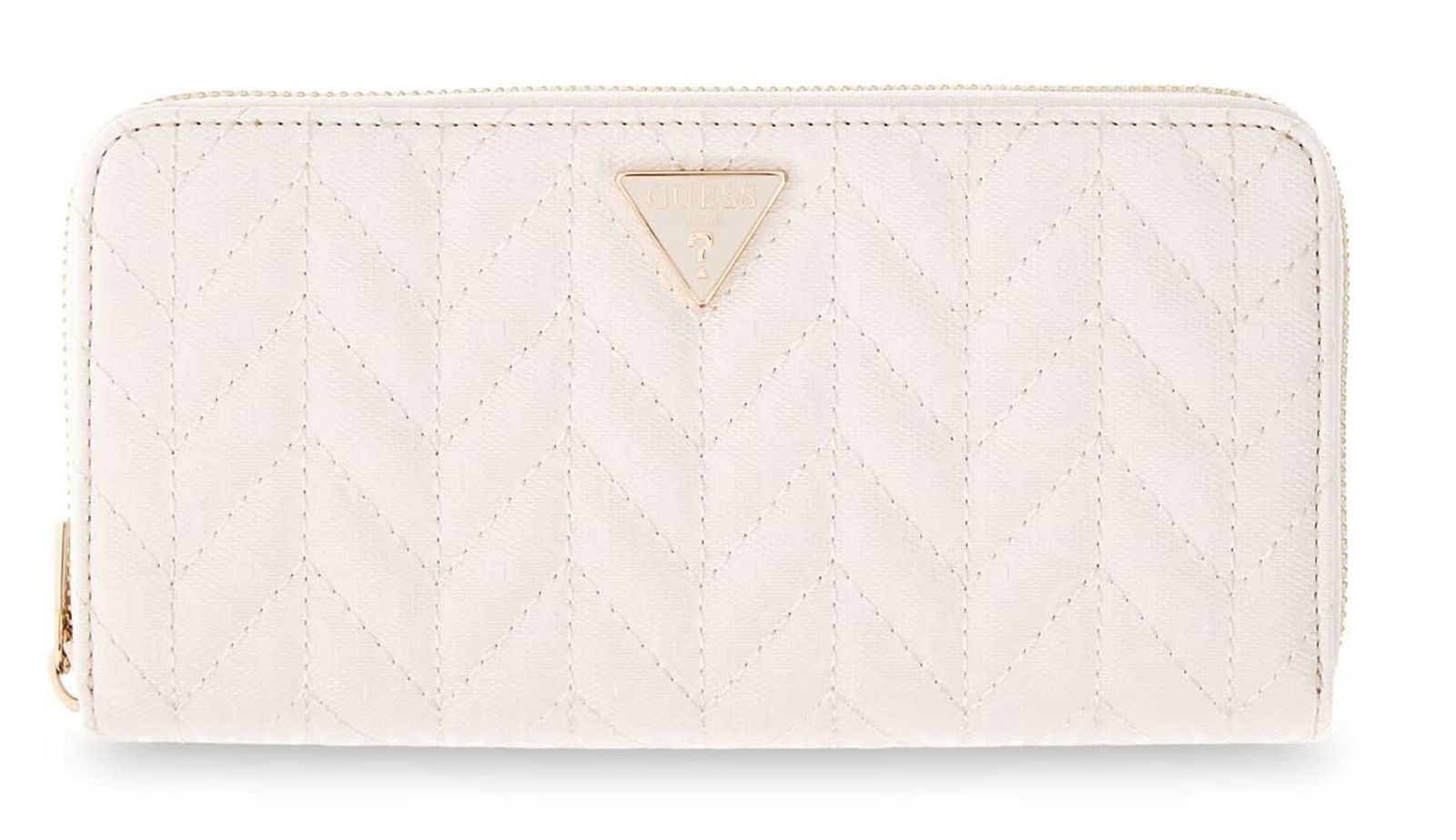 Guess Women's Beige Wallet Stacey Slg Large - Image 2