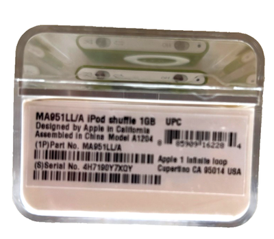 Apple iPod shuffle 2nd Generation Green (1 GB) for sale online | eBay