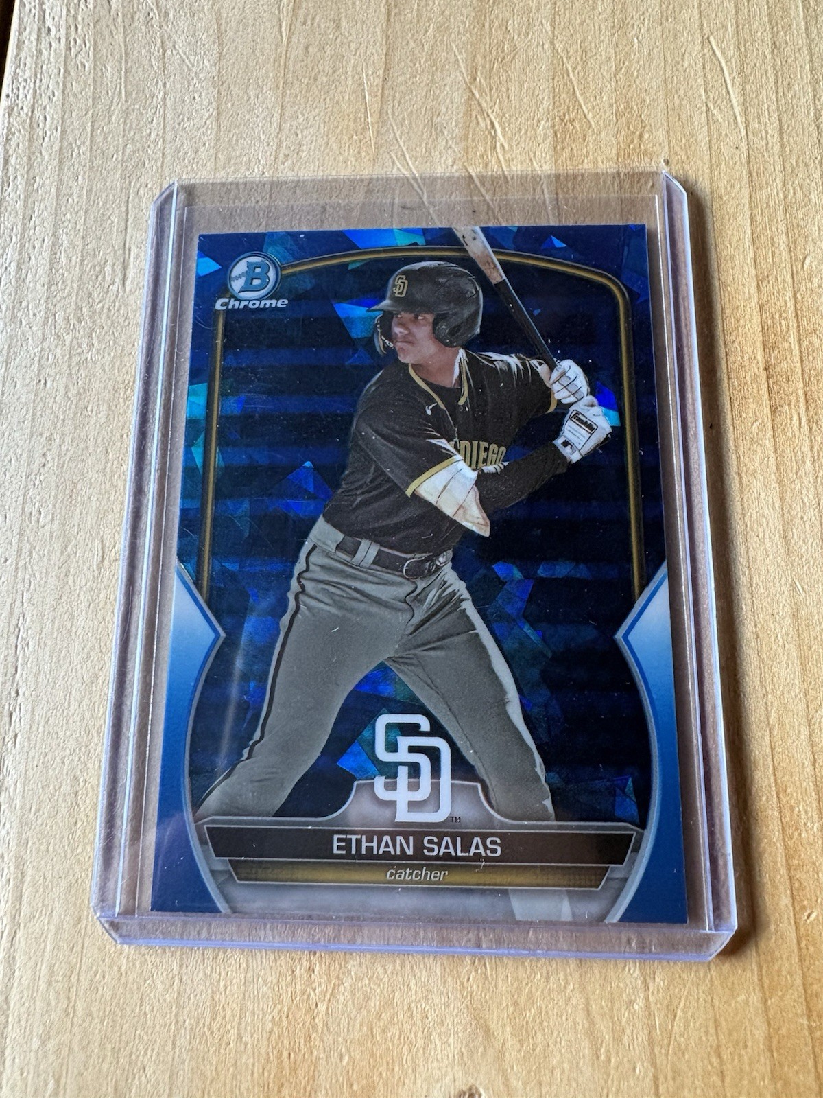 2023 Bowman Chrome Draft Sapphire Edition Ethan Salas #BDC-1 (RC)