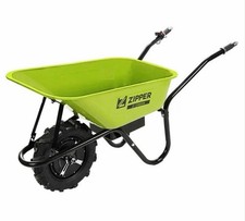 Zipper Akku-Schubkarre ZI-EWB500 24V 150kg Traglast 75L 8Std. Laufzeit