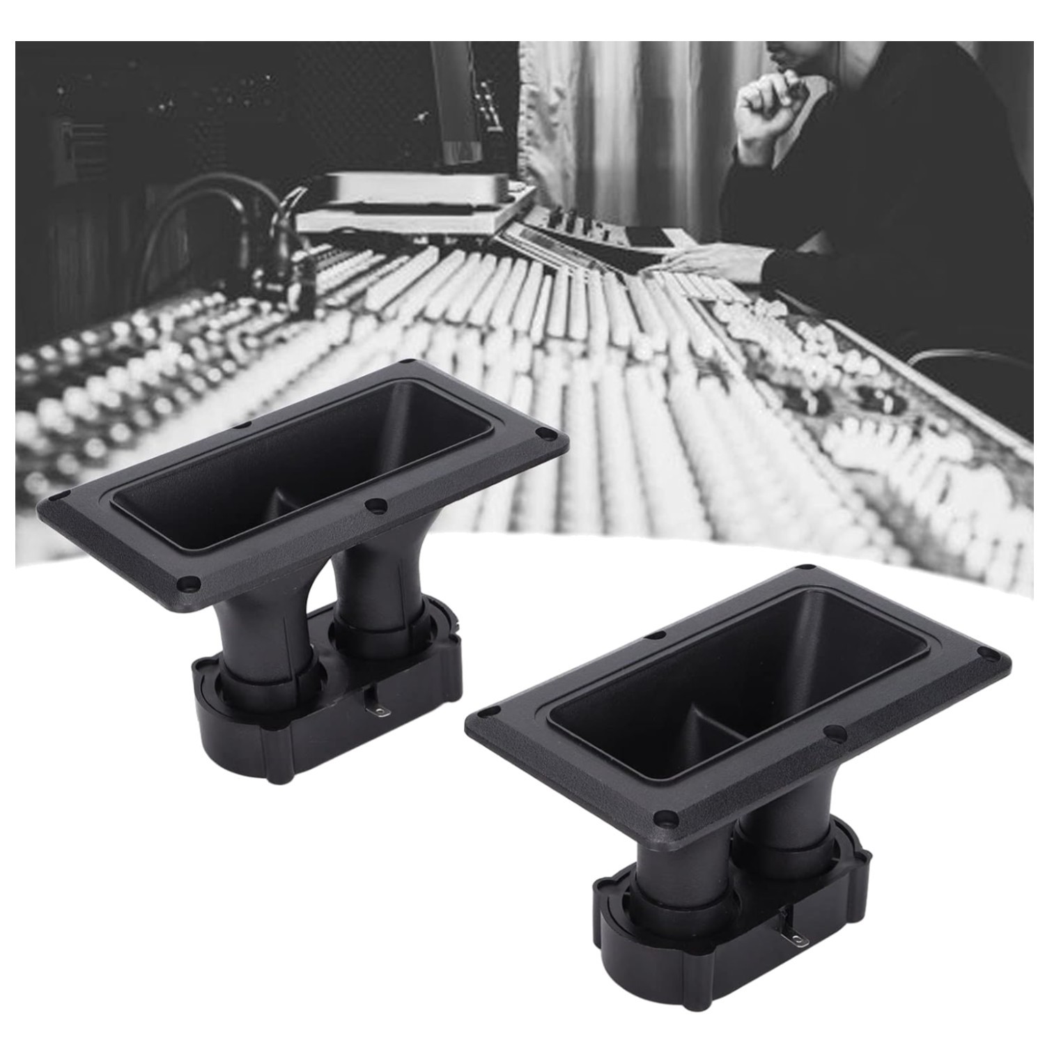 Dual Drive Ceramic Piezoelectric Speaker Horns