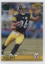2024 Panini Clearly Donruss Clearly Retro 2004 Green 1/25 Hines Ward #9 6m7