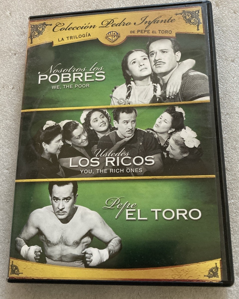 PEDRO INFANTE: PEPE EL TORO & Nosotros Los Pobres (2 DVDs Only, 1