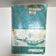 FREE SHIPPING - Mazda 626 1984 Workshop Repair Manual - OEM -  Trade Paperback