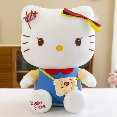 Hello Kitty Plüschfigur 22-35 cm Weich Kissen Kawaii Stofftier Geschenk Mädchen