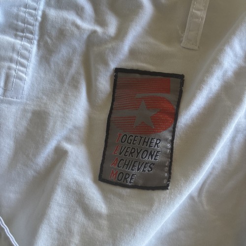 Neu 5 Sport All Around Herren Brazilian Jiu Jitsu weiß BJJ Gi Hose Größe A0 - Bild 3 von 5