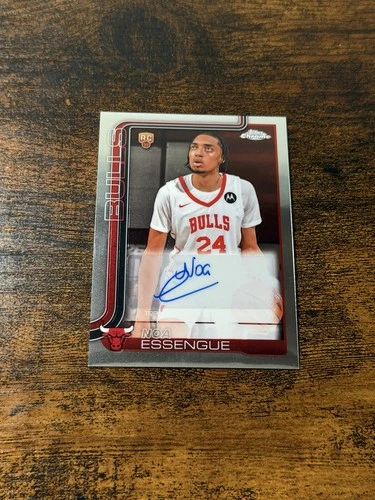 2025 Topps Chrome Noa Essengue Chrome Rookie Autographs (RAW)