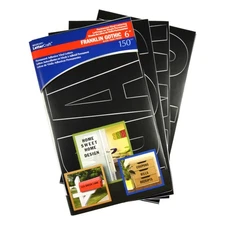ACME UNITED CORPORATION ACM15855 Lettercraft Permanent Vinyl Lettering Franklin