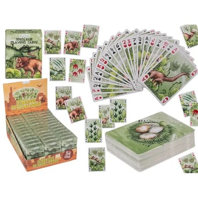 OOTB Dinosaur Playing Cards Deck – 54 Jurassic Theme Cards for Kids & Adults