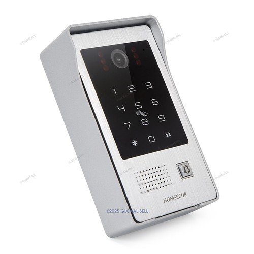 HOMSECUR WIFI Video Doorphone Entry Intercom Password/Card Camera Recording Phot - Picture 2 of 12