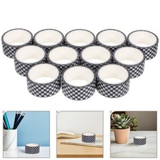 12 Rolls Washi Tape Grid Vintage Journaling Supplies Japanese Stationery