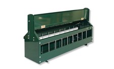 Giovani Galline Trogolo di Uovo, Verde Verniciato, 60cm