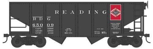 Líneas de lectura de tolva de vientre de pez escala Bowser HO 55 toneladas (logotipo antracita) #65193 | Zustand: New