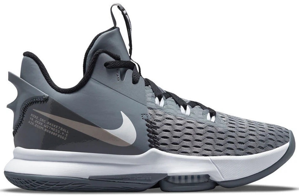 Nike LeBron Witness 5 Cool Grey for Sale | Authenticity Guaranteed