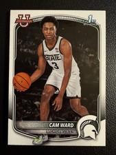 2025-26 Bowman Bpp-53 Cam Ward Prospects - Michigan State Spartans