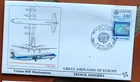 FRENCH ANDORRA VICKERS 953F GREAT AIRPLANES OF EUROPE 1988 FLEETWOOD CACHET FDC