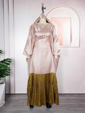 African Dashiki Women Long Robes Turkey Loose Batwing Sleeve Moroccan Dresses