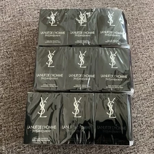 3 Packages (12 Each Pkg) Of YSL La Nuit De L’Homme  For Men