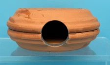 Aquarium Decoration Custom Clay Flower Pot Saucers - Breeder/Cave - USA Made**